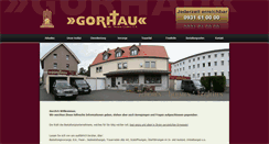 Desktop Screenshot of gorhau-bestattungen.de